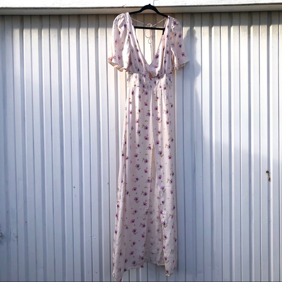 AFRM Dresses & Skirts - Afrm nordstrom pink floral maxi dress
